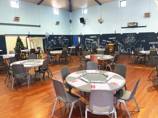 Kunyung Primary School - Trilogy Chairs & Round 180 Tables